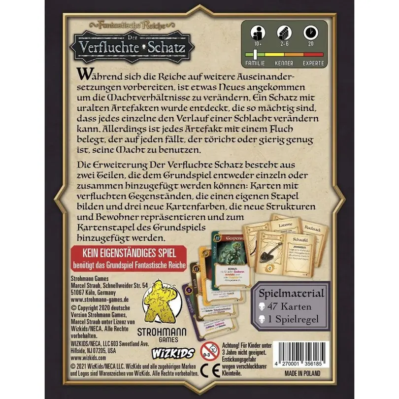 Kartenspiel Fantastische Reiche
