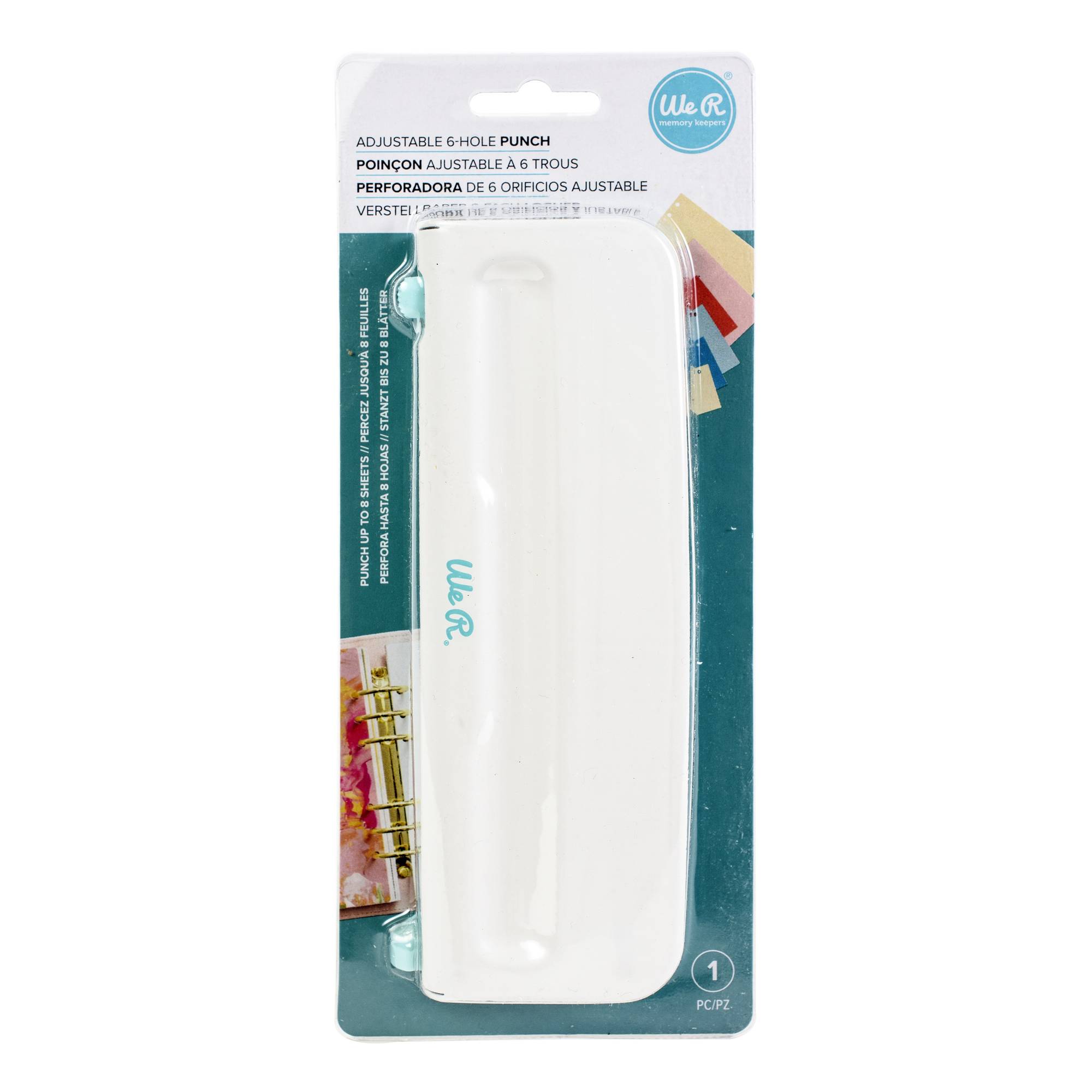 We R Makers Adjustable 6-Hole Punch