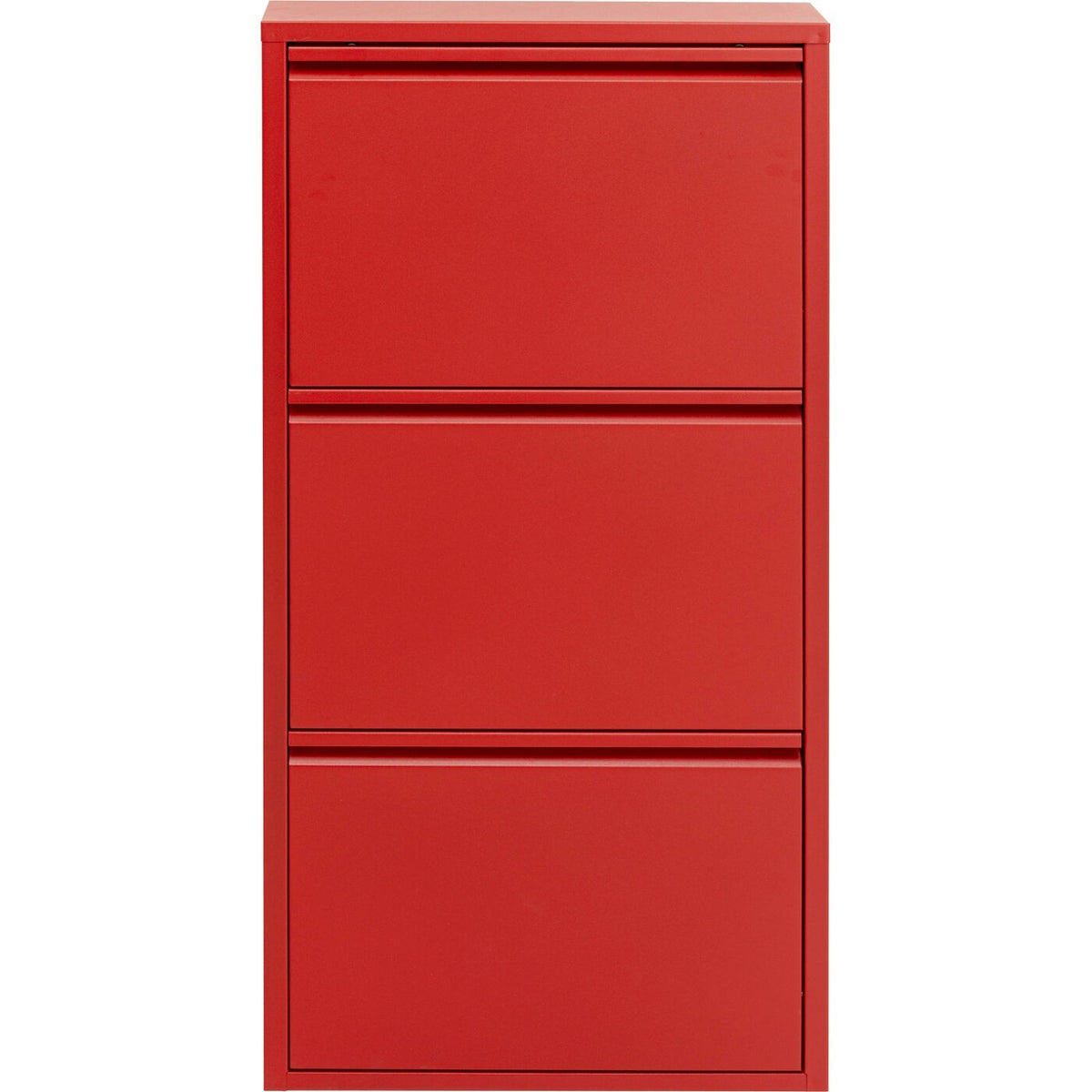 Kare Design Schoenenkast Caruso rood 3 laden