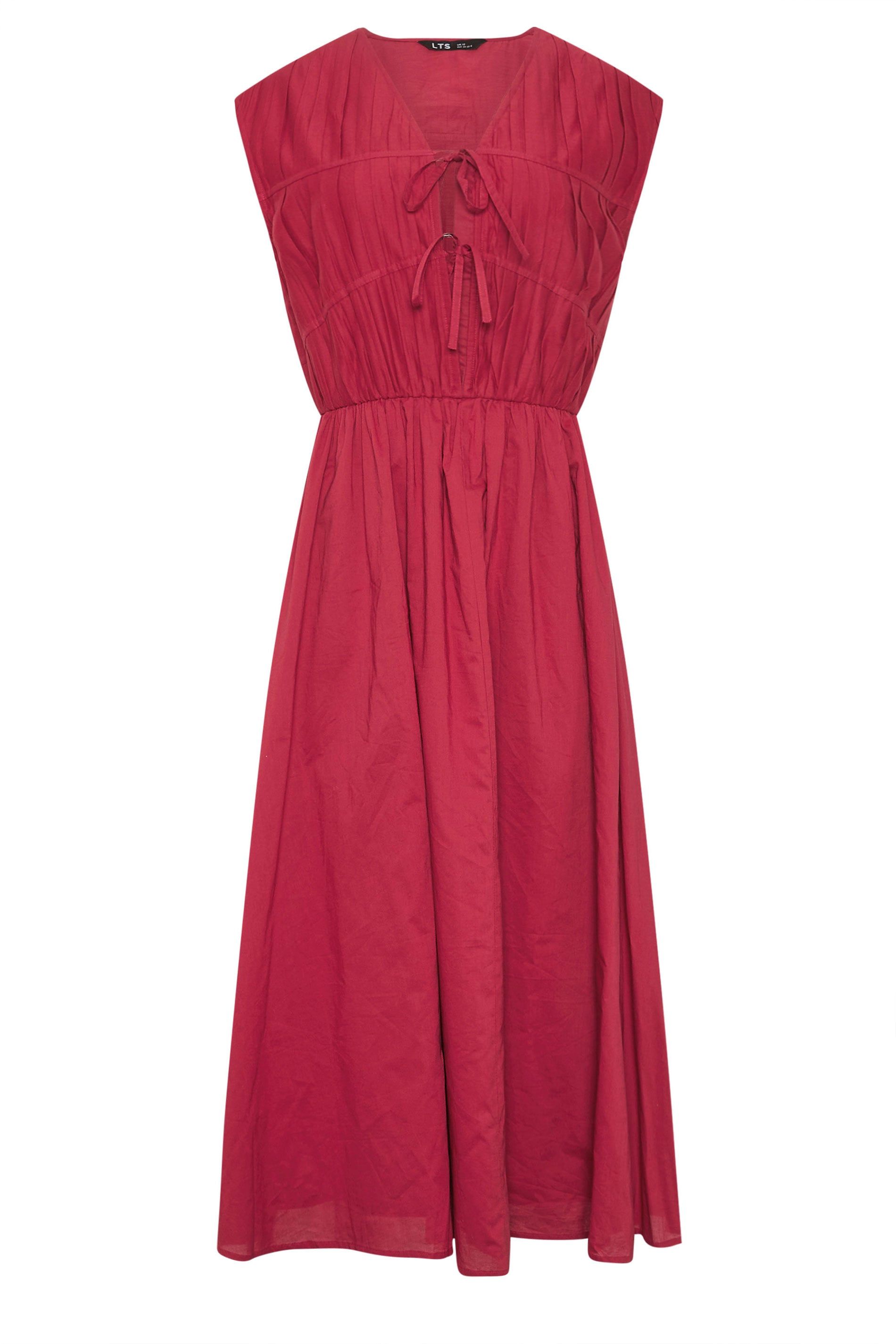 Long Tall Sally Tall Tie Front Midi Dress
