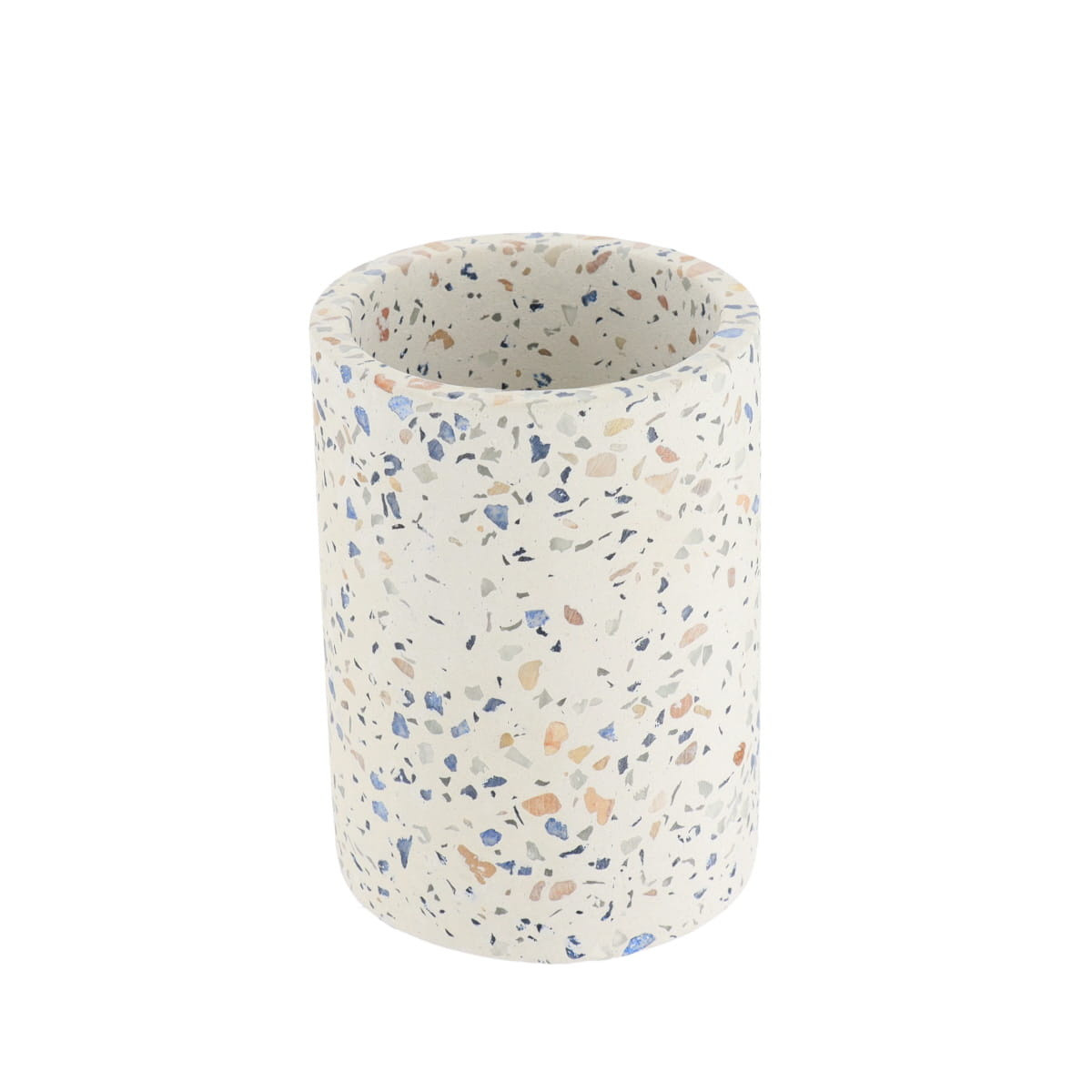 Kubek na szczoteczki terrazzo lastryko, ø 7,4 cm
