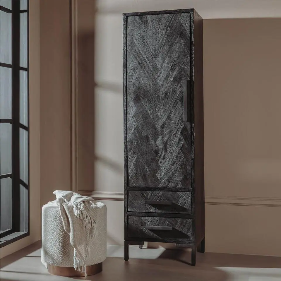 Tower Living - Ziano opbergkast - 55 cm rechts - zwart