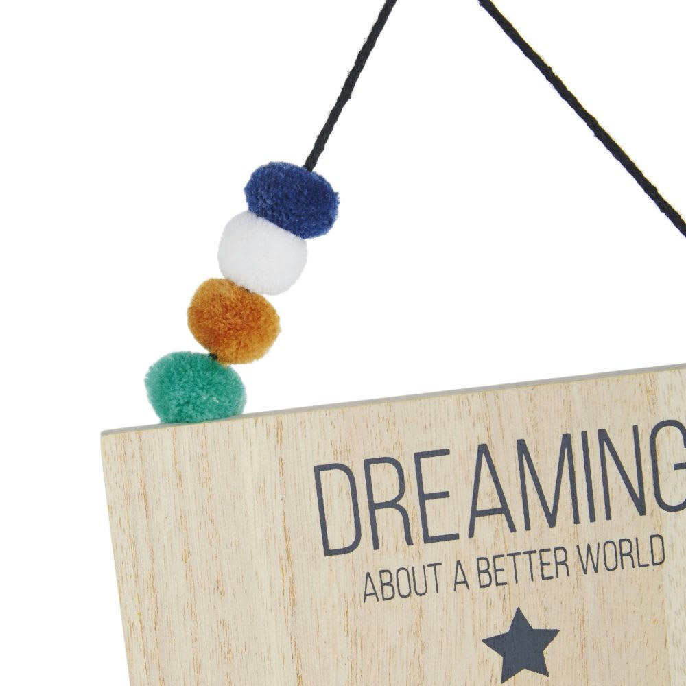 BERLIN - Fanion à suspendre imprimé bicolore 19x34