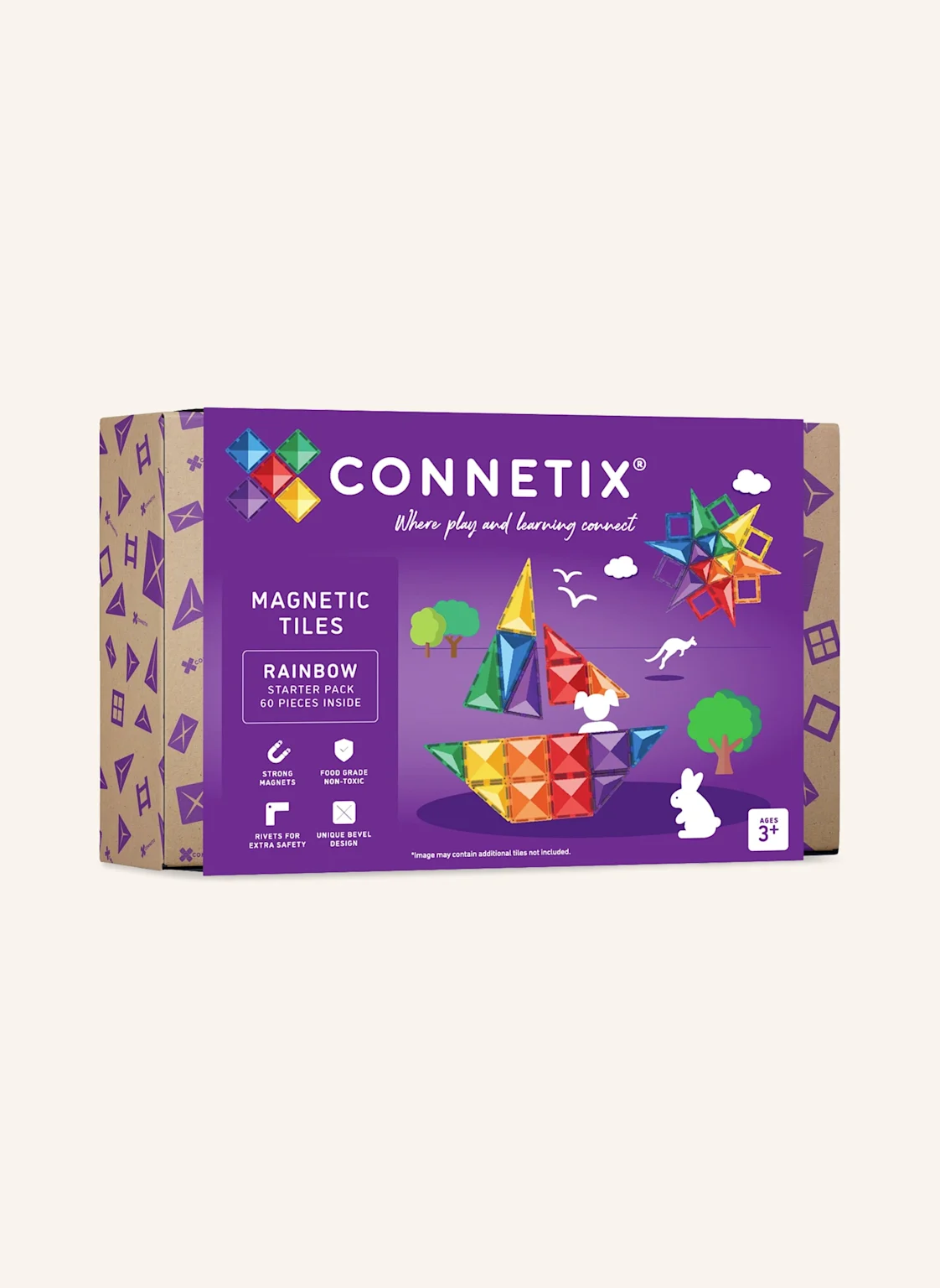 Connetix Starter-Set REGENBOGEN