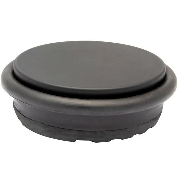 Bodentürstopper »Big Disk Color«, schwarz, Metall/Gummi