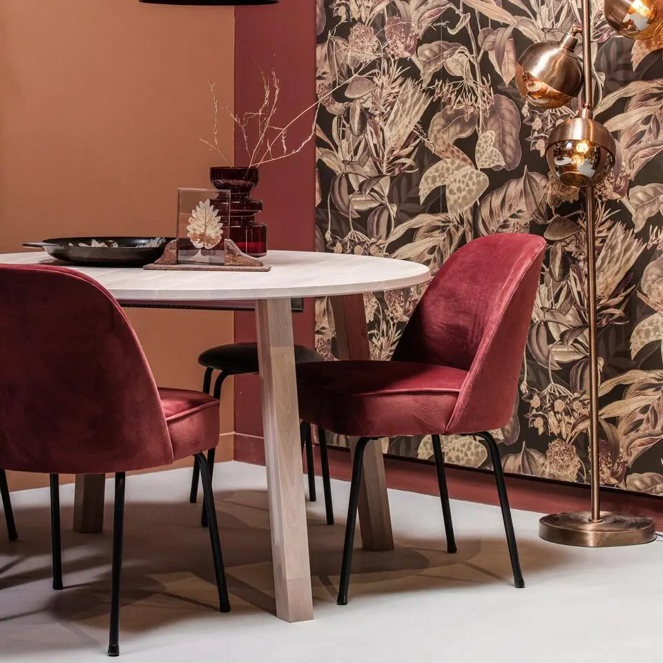 WOOOD Lange Jan Uitschuifbare Eettafel - Eiken - Sydney - 75x120x120