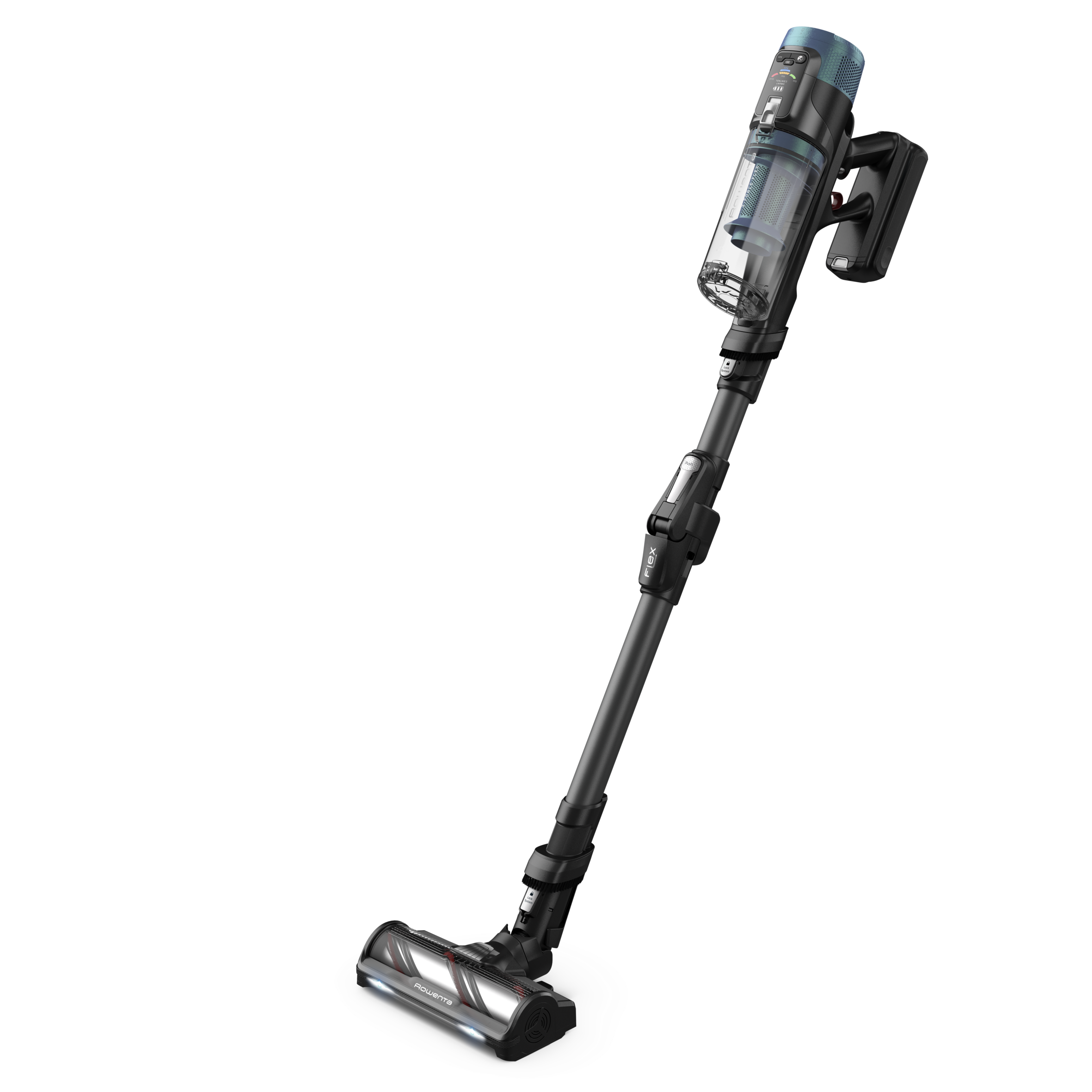 X-Force Flex&nbsp;14.80, Aspirateur balai laveur sans fil, 240&nbsp;AW, 90 min, Tête aqua