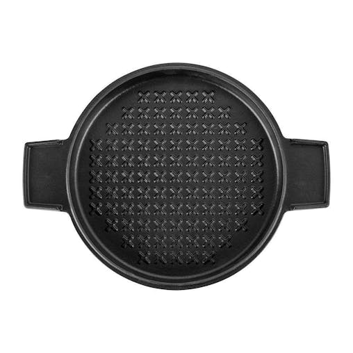 New Stanley Rogers Cast Iron 28Cm / 6.5L French Oven Grill Duo - Onyx