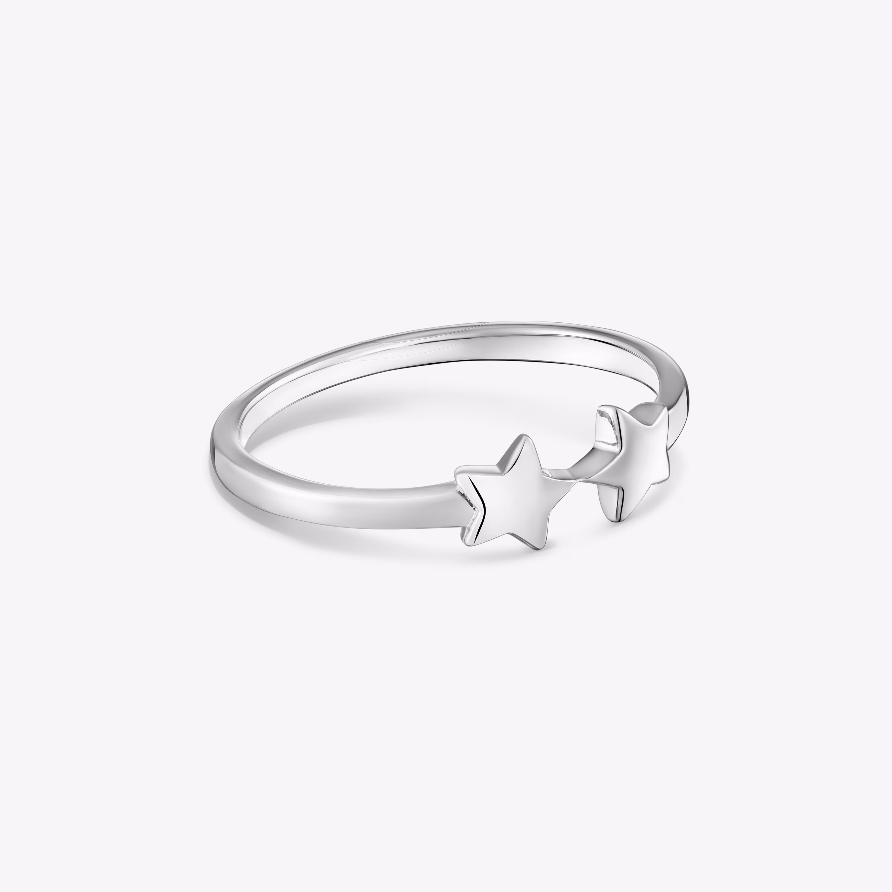 Anillo abierto de plata y estrellas TOUS Motivos