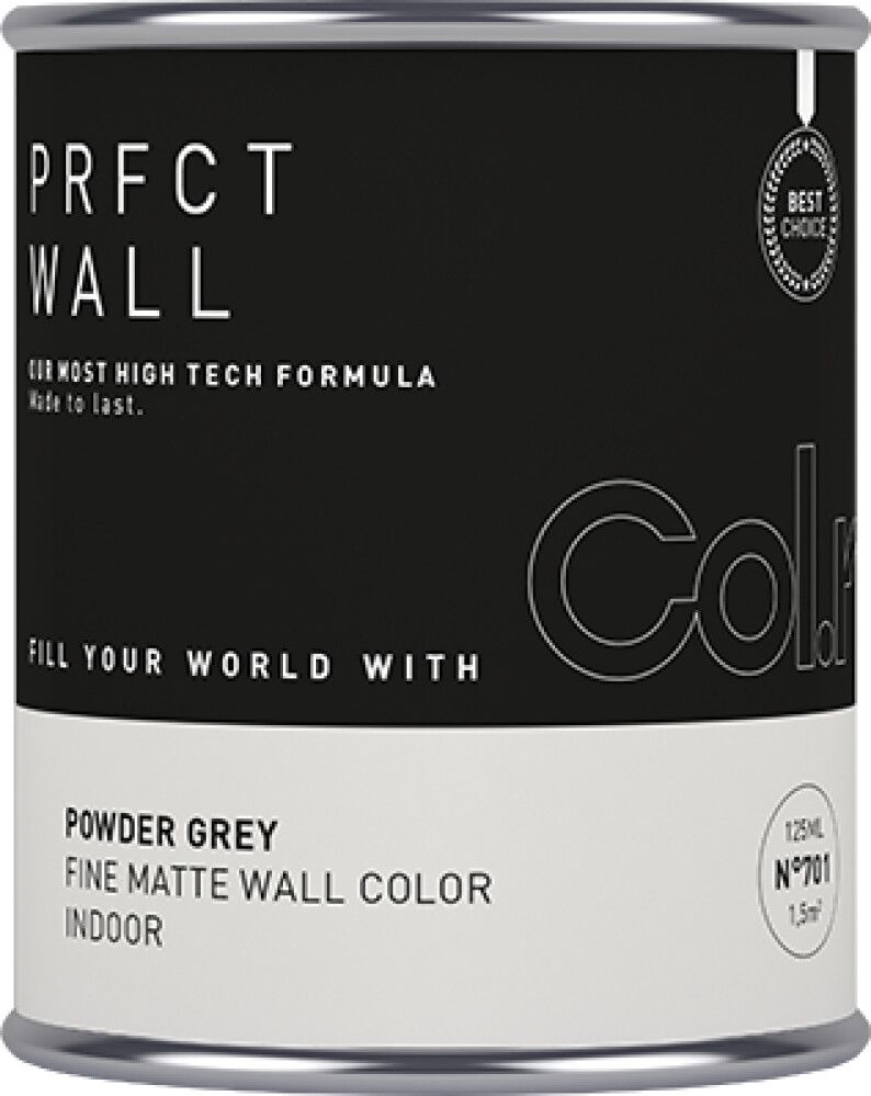 VEGGMALING COL.R PRFCT N.701 0,125L POWDER GREY