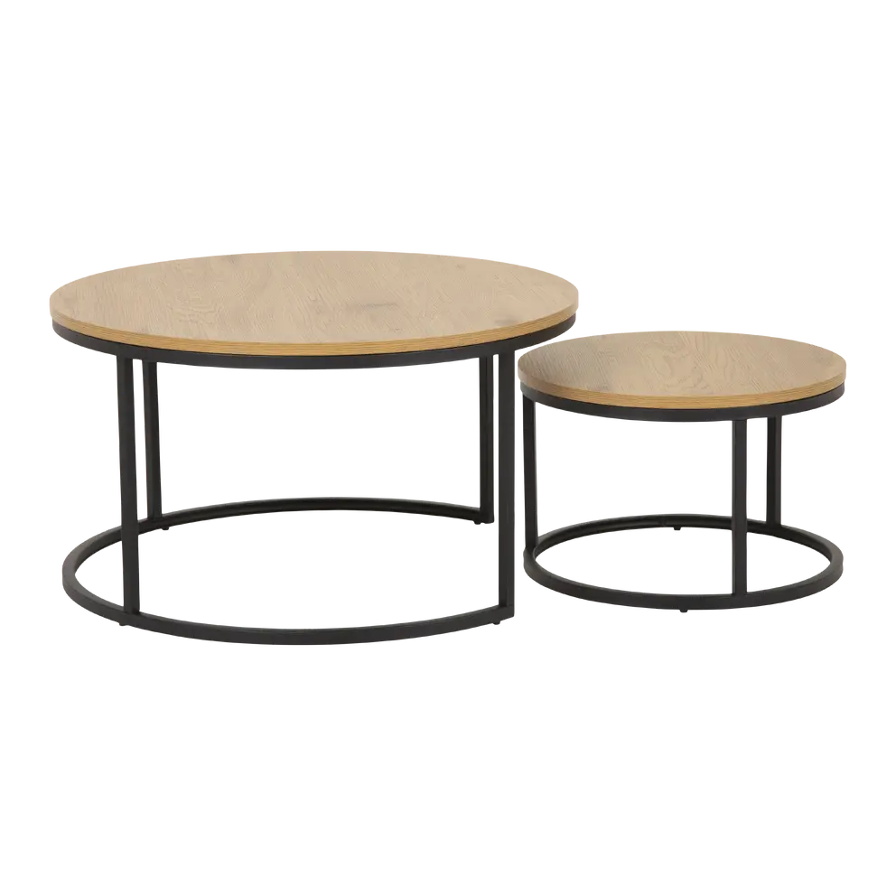 Klubtisch 2er-Set Spiro