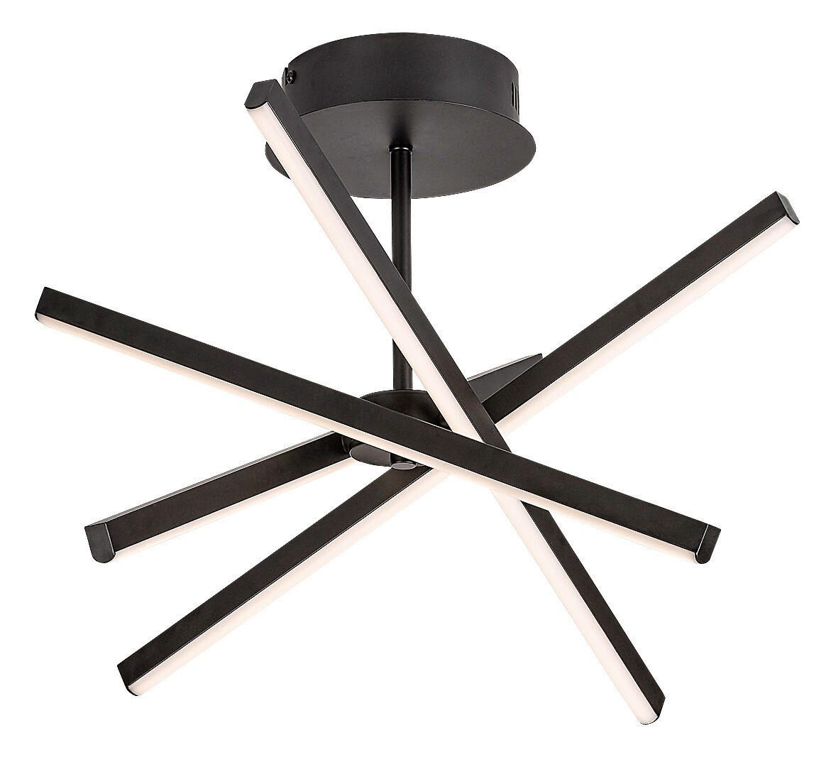 Lampa sufitowa MATILDE czarno-biała LED 1x30W Neutralna biel 1200lm Rabalux