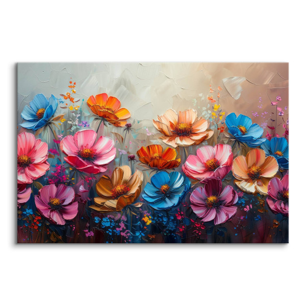 Obraz Kolorowe Dzikie Kwiaty 30x20cm