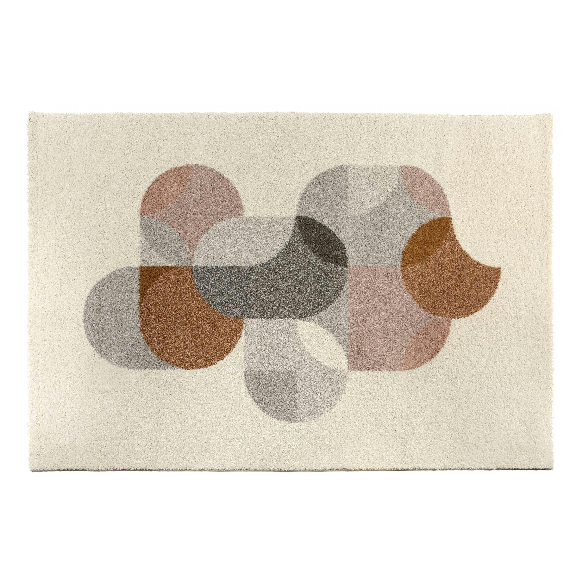 AINA - Tapis  en polypropylene bronze 200 x 290