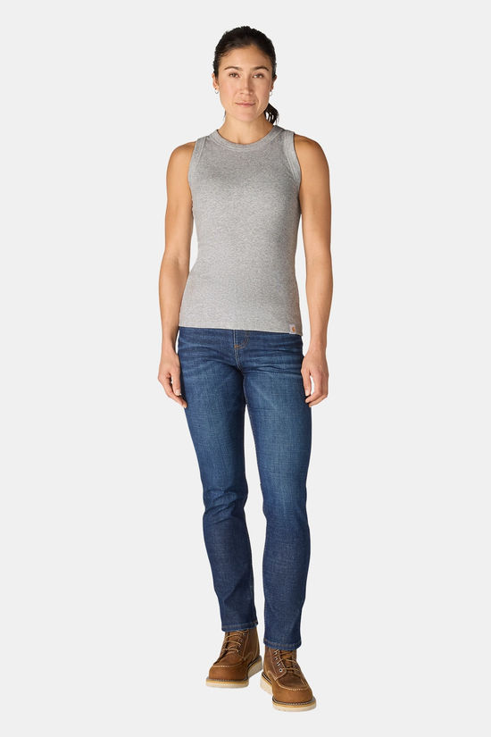 Carhartt Tencel Fiber Fitted Ribbed Tank Top Dames