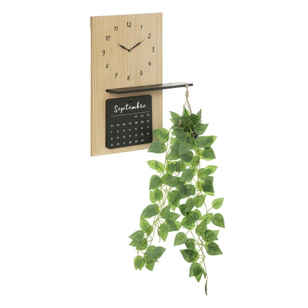 - Horloge silencieuse Calendrier