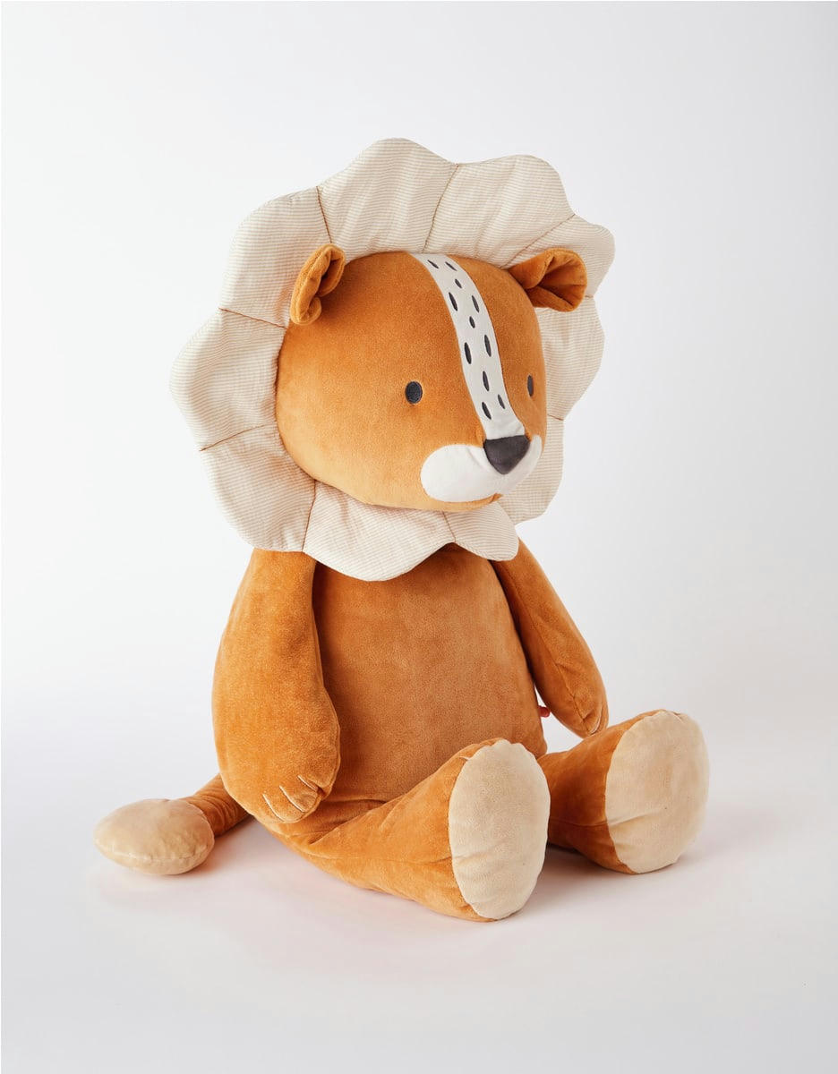 - Peluche géante lion Babou (80 cm)