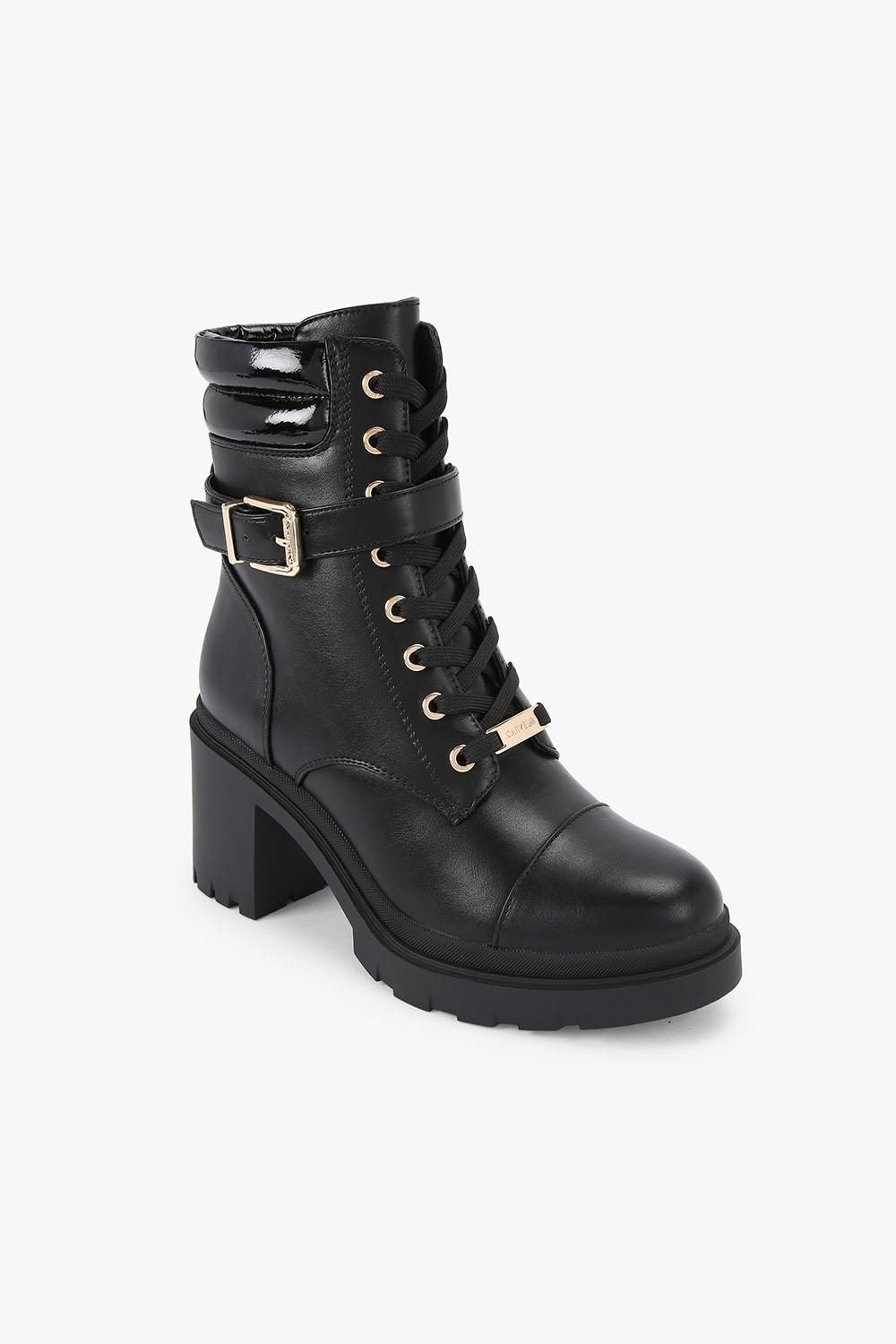 Carvela Boulder Heeled Lace Up' Boots