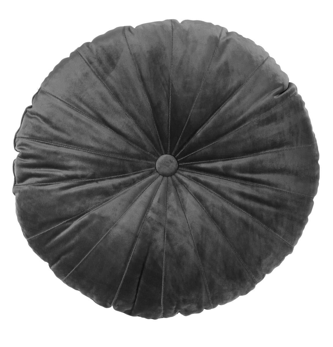 KAAT Amsterdam decoratiekussen Mandarin - dia 40 cm - grijs