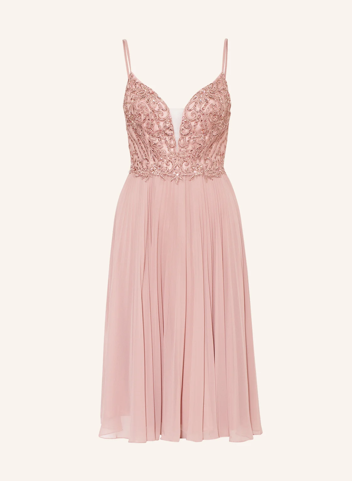 unique Cocktailkleid mit Pailletten