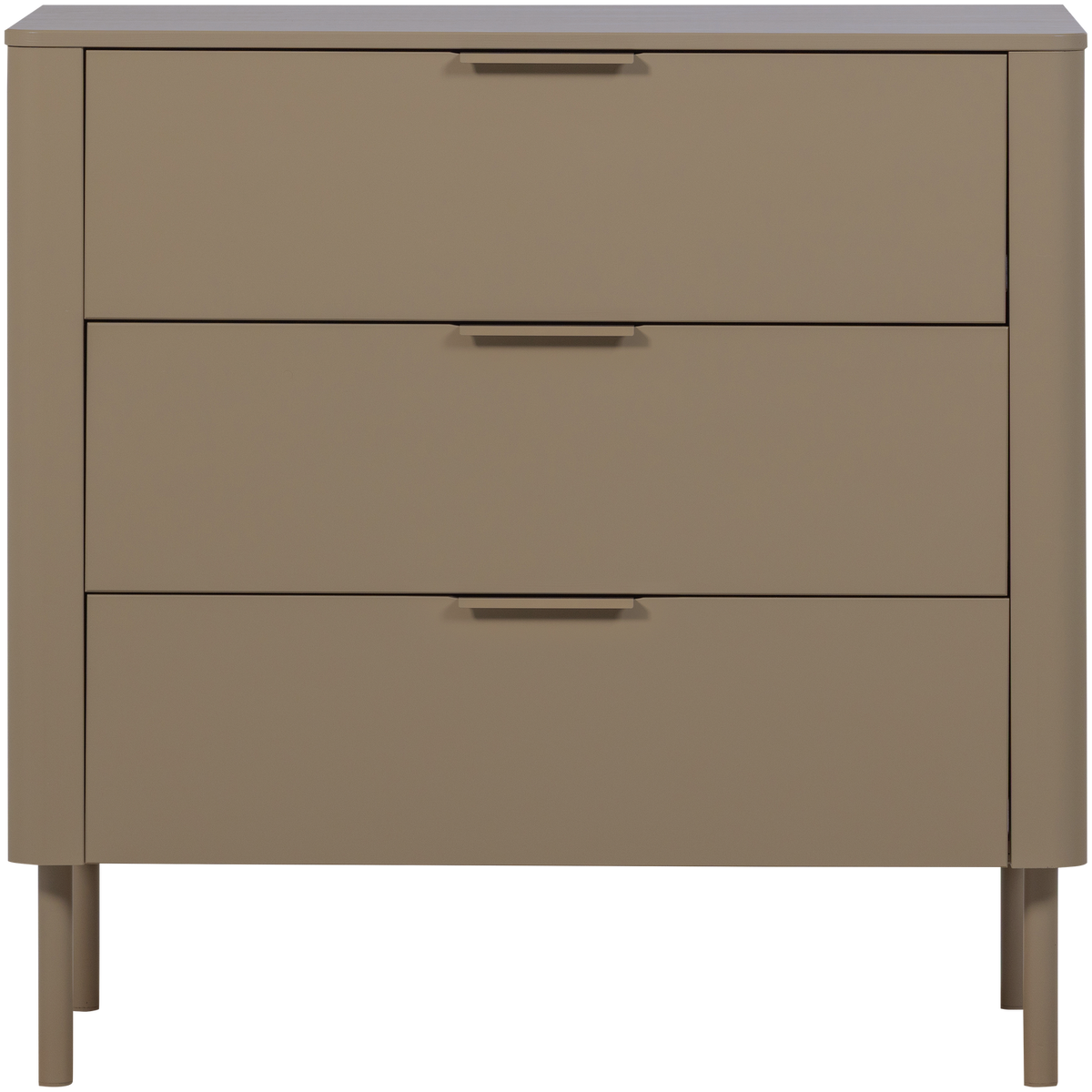 WOOOD ladekast Gunnar - Grenen - Mud - 93x94x52