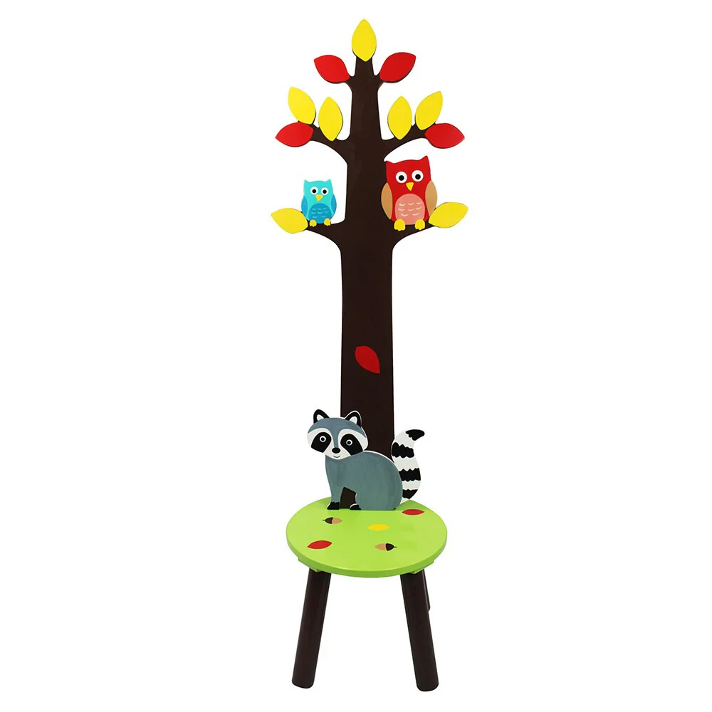Fantasy Fields Enchanted Woodland Stool with Coat Rack