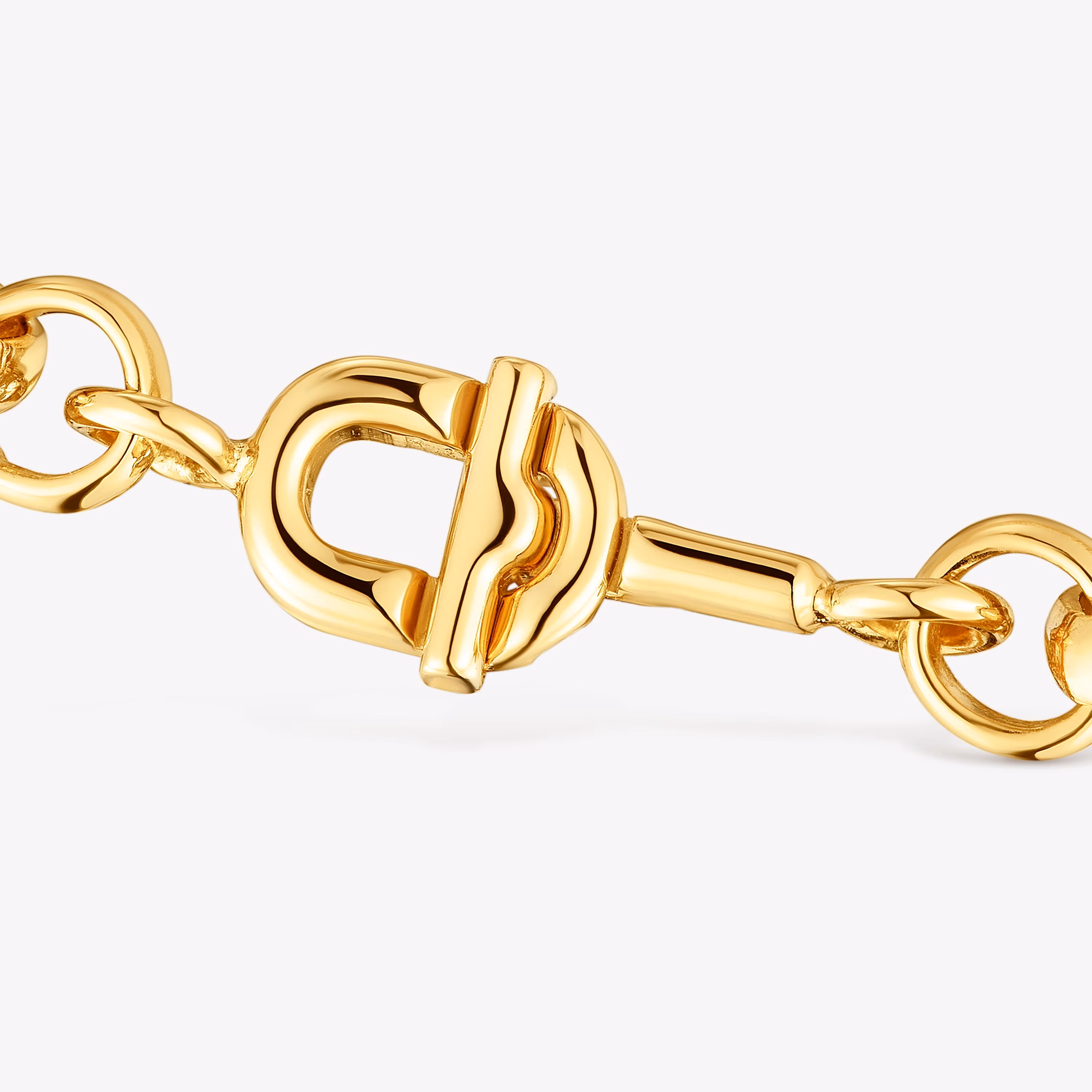 Pulsera cadena con baño de oro 17,5 cm TOUS MANIFESTO