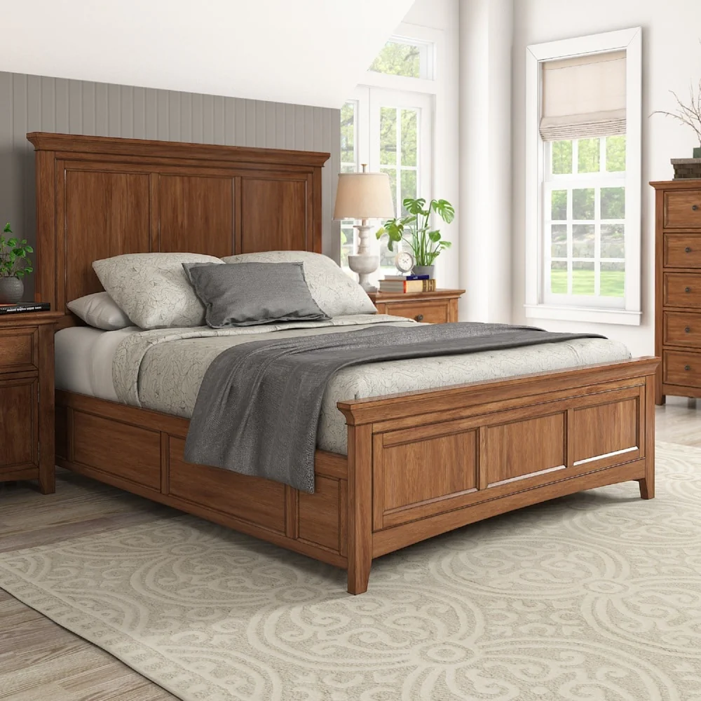 Ediline Wood Panel Bed by iNSPIRE Q Classic