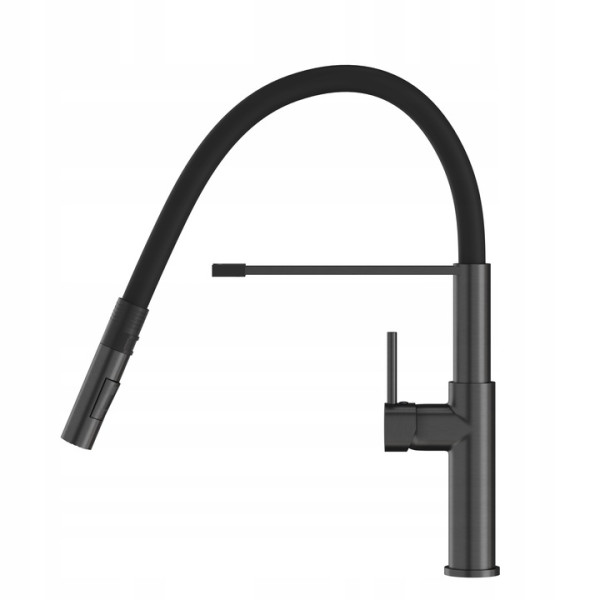 Bateria kuchenna elastyczna wylewka gun grey Soria