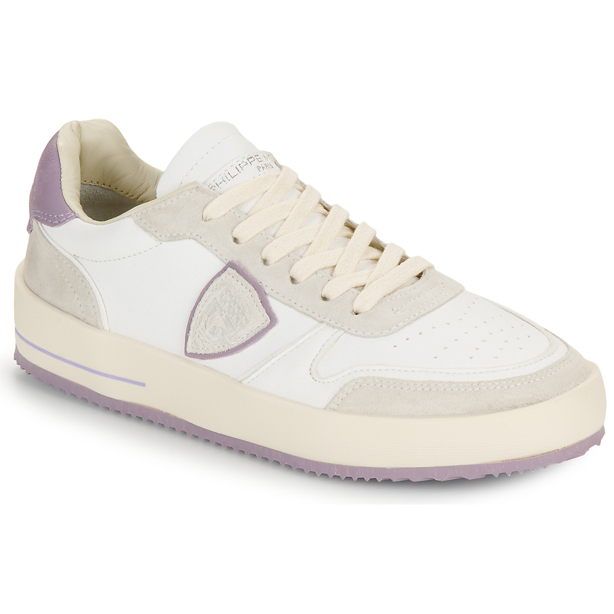 Philippe Model - NICE LOW WOMAN - White / Lilac