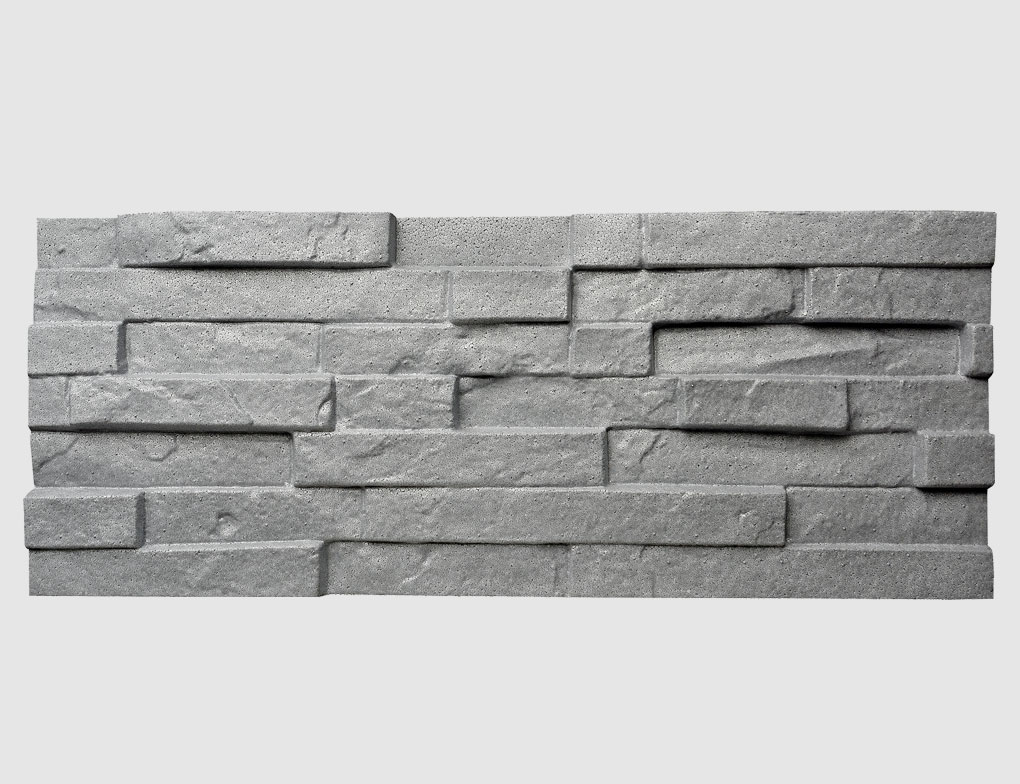 Dekor Stein Grau 50x20cm