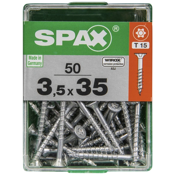 Universalschraube, T-STAR plus, 50 Stk., 3,5 x 35 mm