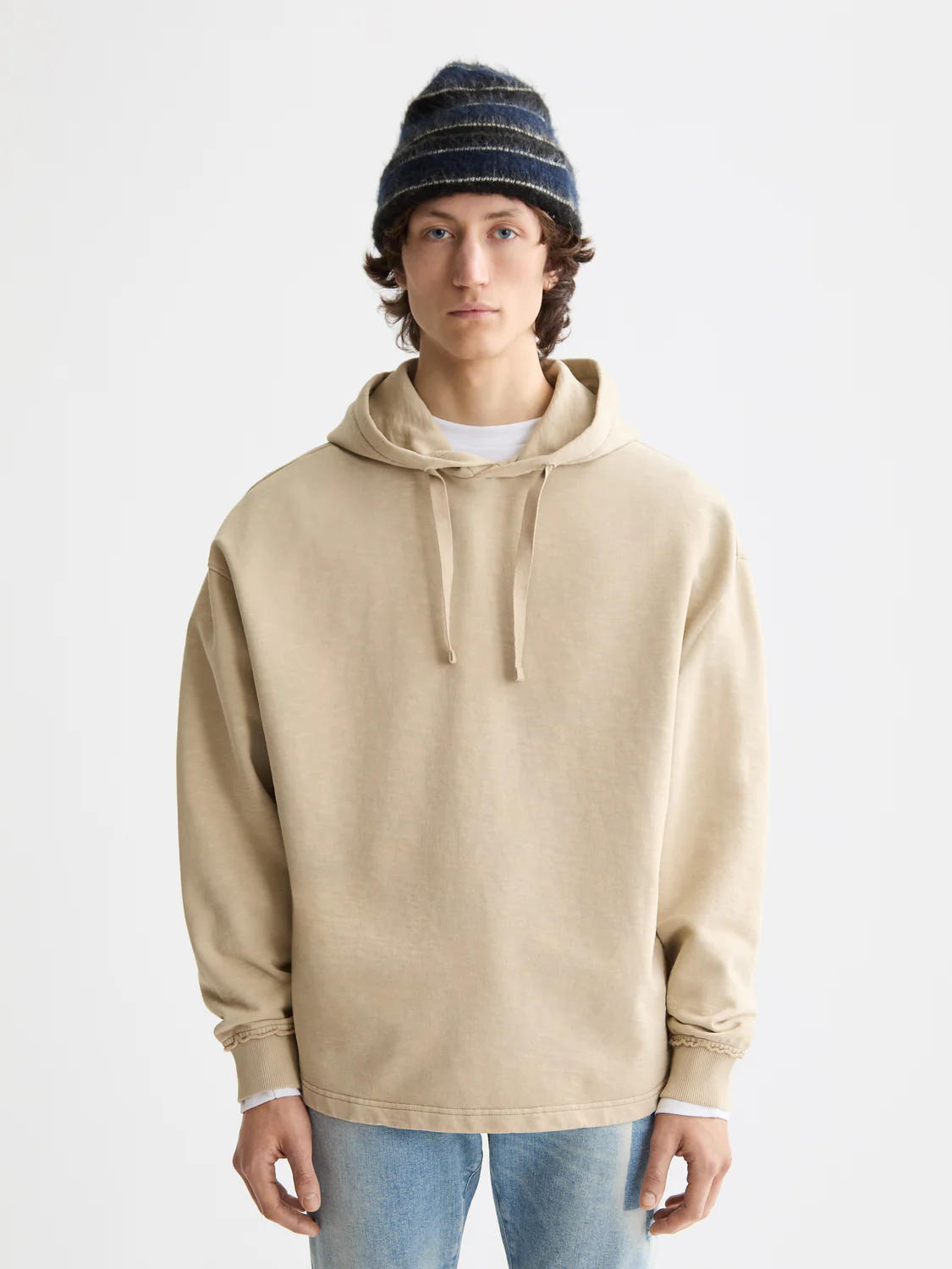 Seasonal Core - 3 Crosses Garment-Dyed Hoodie
