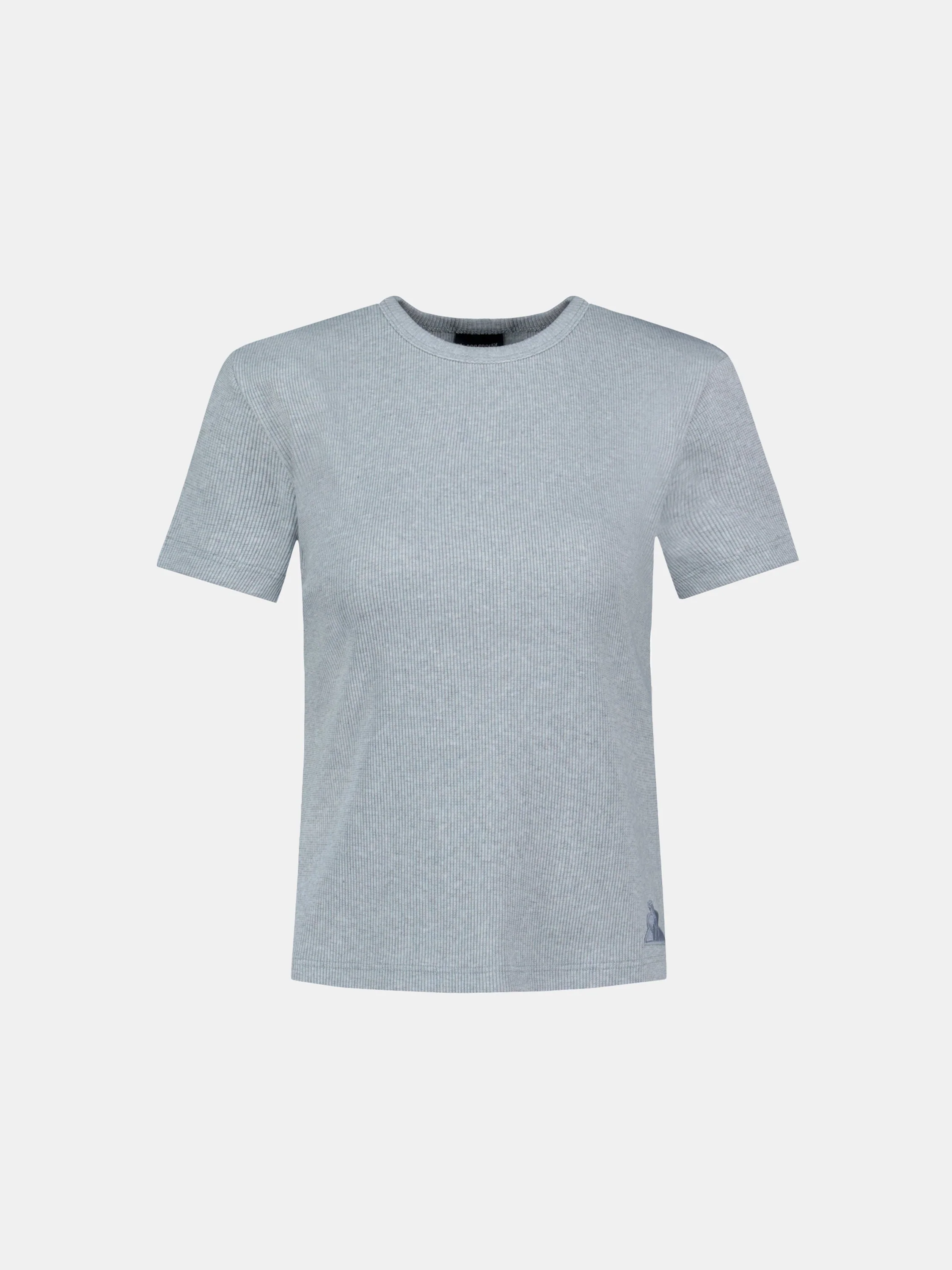 2521051-ESS T/T Tee Crop SS N°1 W gris chiné cla | T-shirt Femme