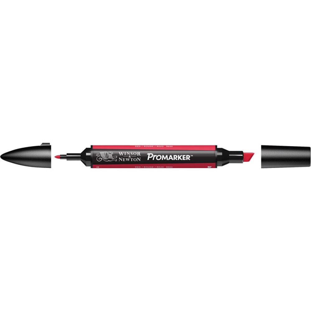 TUSJ PROMARKER WINSOR & NEWTON NR R666 RØD