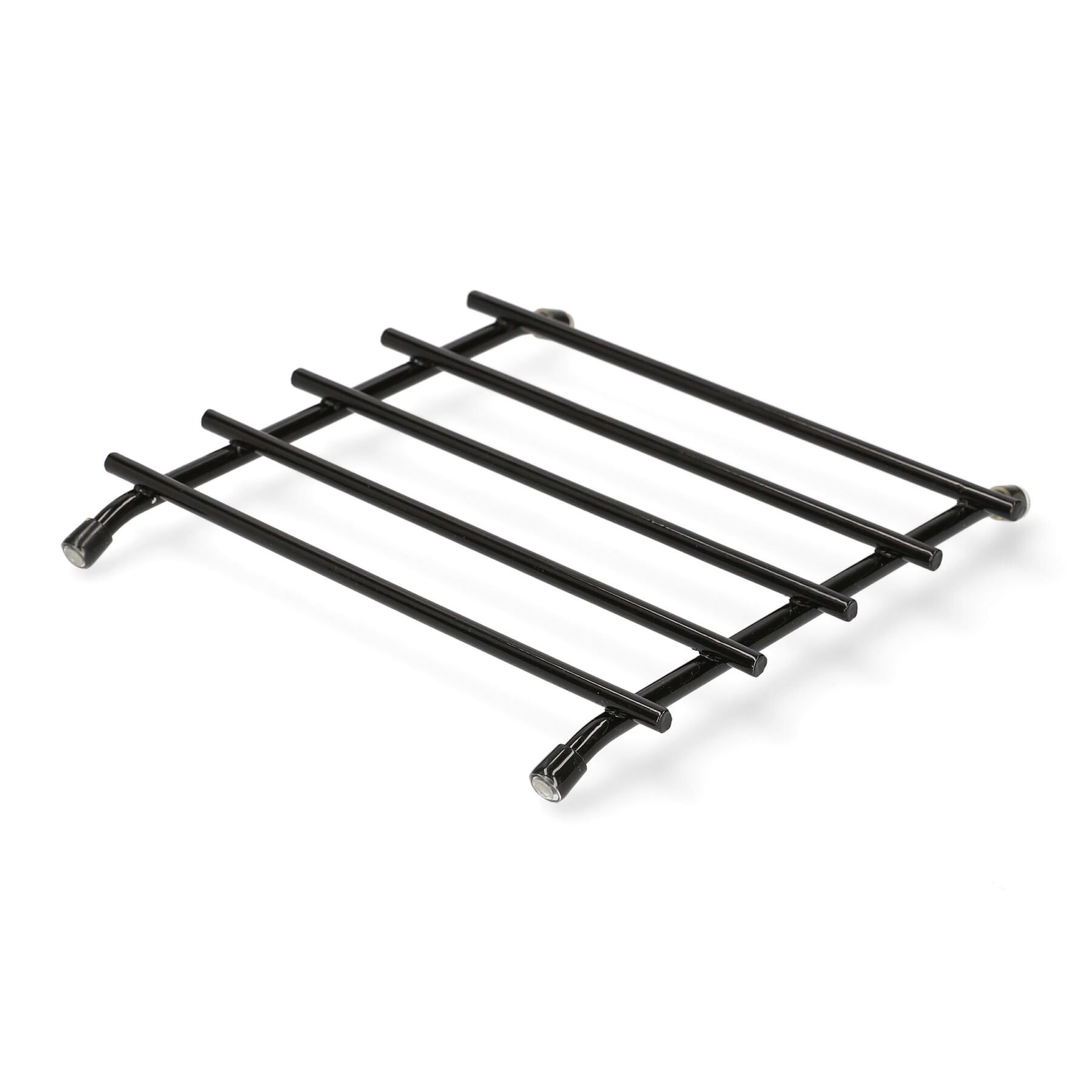 Podstawka CRUSHER pod gorące naczynie czarna 20x20 cm