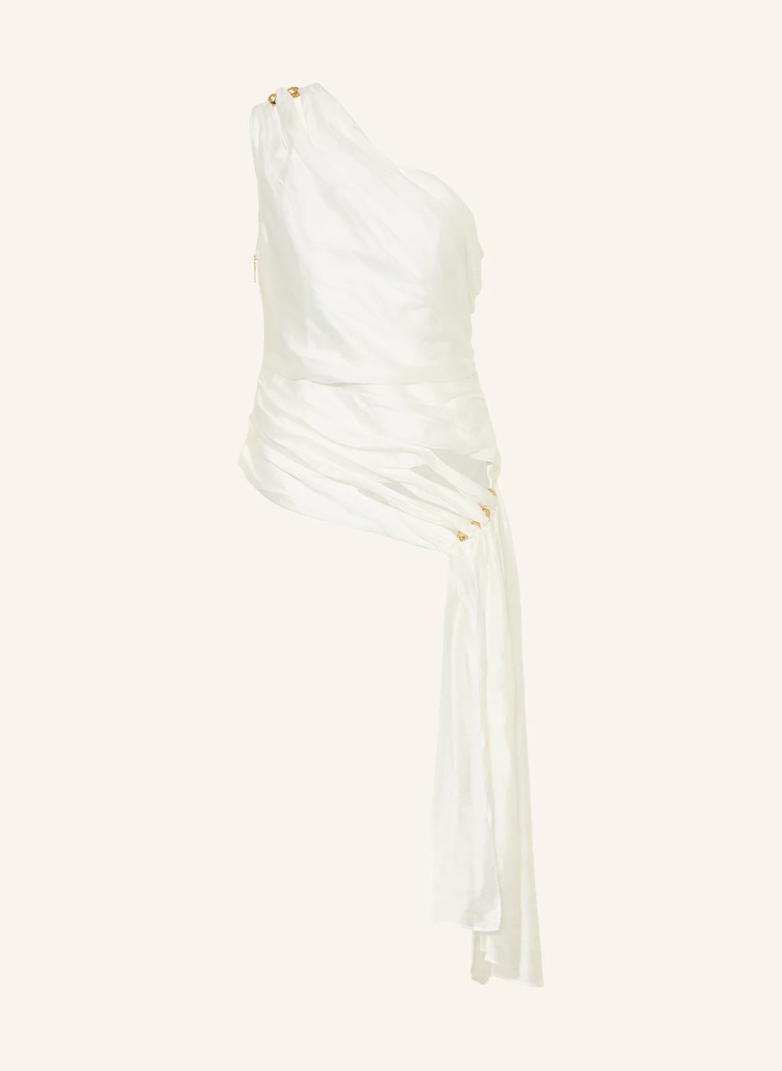 Aje. One-Shoulder-Top CAPTURE mit Schmuckperlen