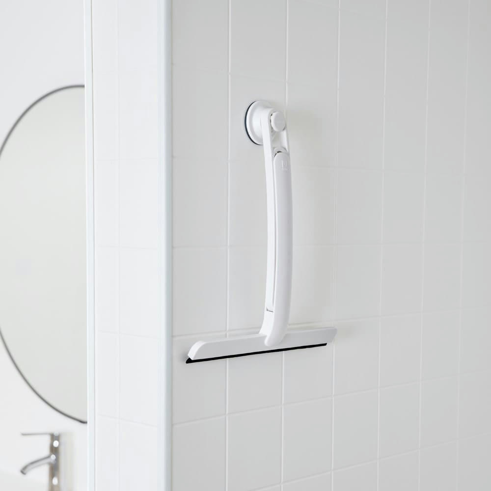 FLEX - Raclette salle de bains flex plastique blanc