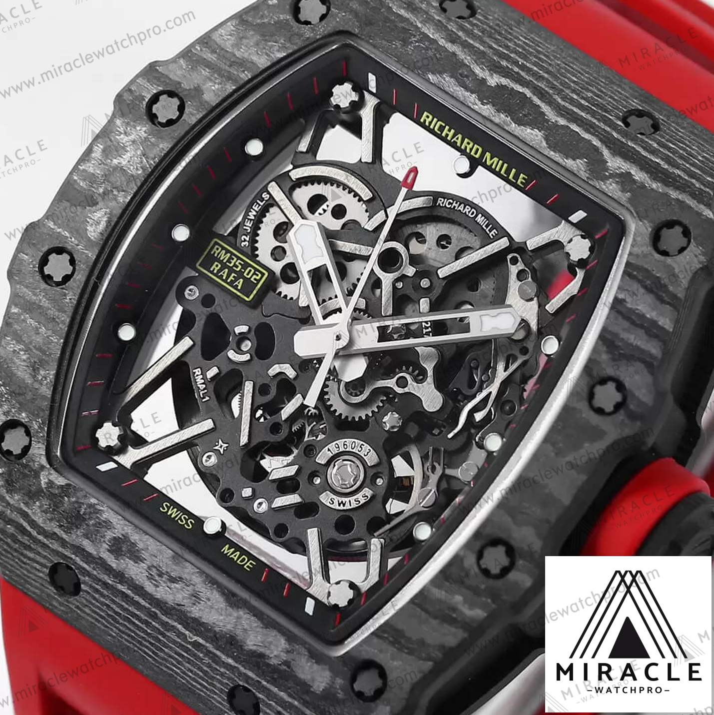 Replica Watch-RICHARD MILLE-ref.RM 35-02-Elite Clone-42.70mm x 49.94mm
