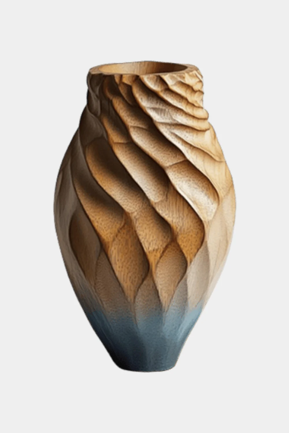 Vase Wood Sculpture #WG039
