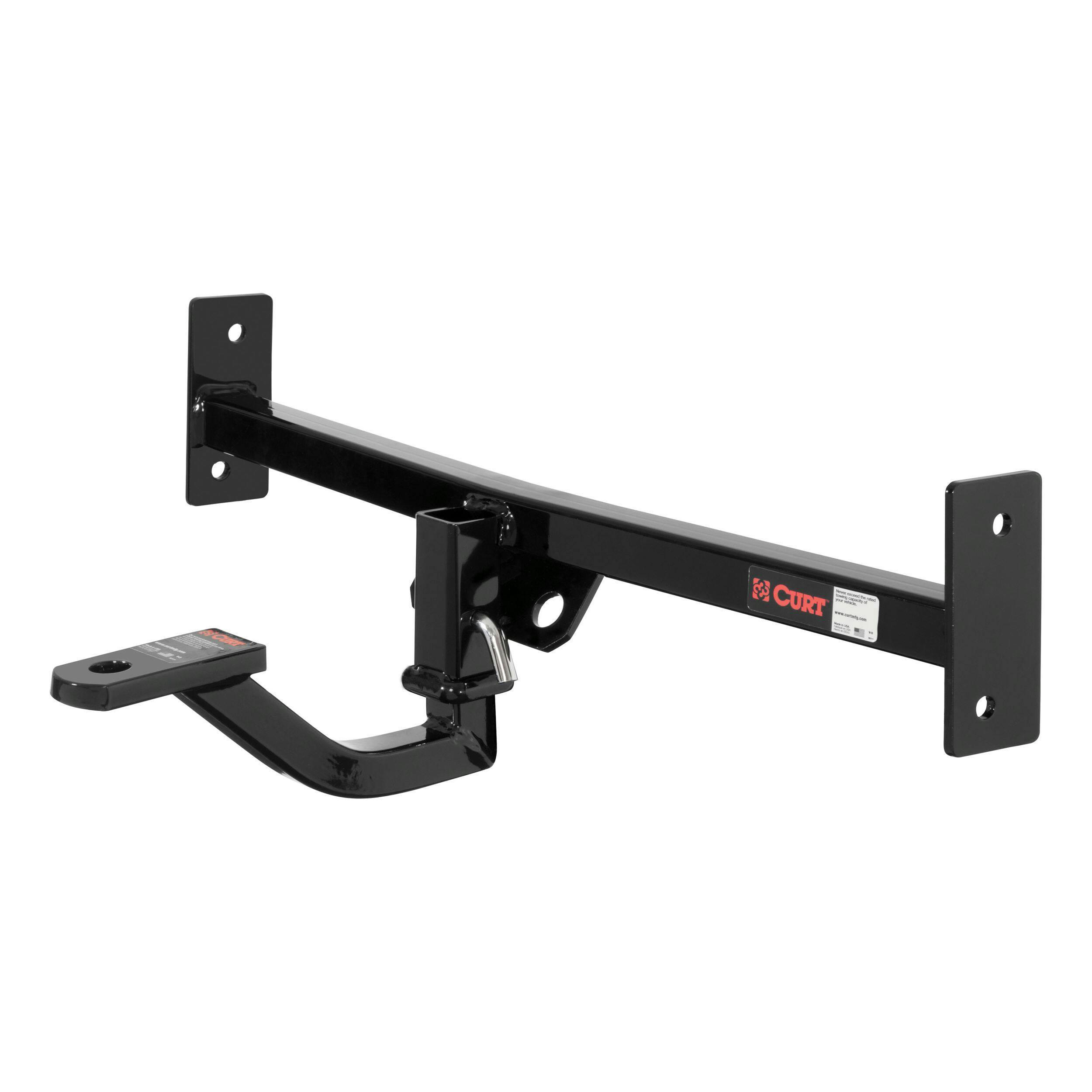 CURT Class 1 Vertical Receiver Hitch with 1-1/4-in Adapter & 3/4-in Hole