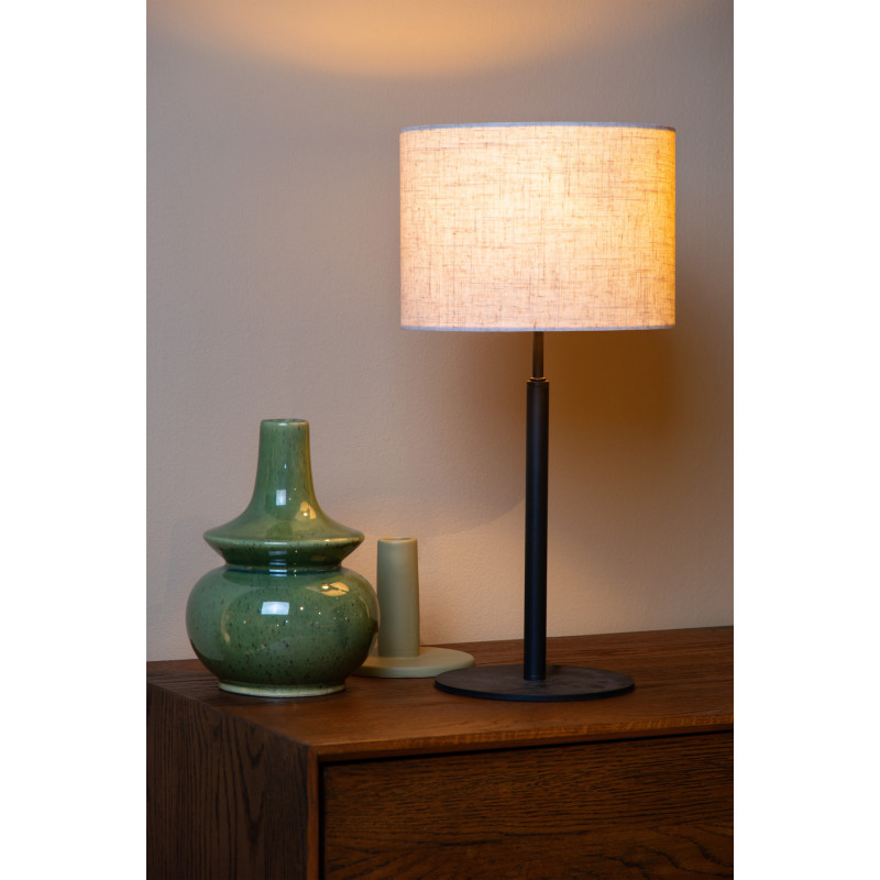 Lampe de tabale Maya crème E27 40 W LUCIDE