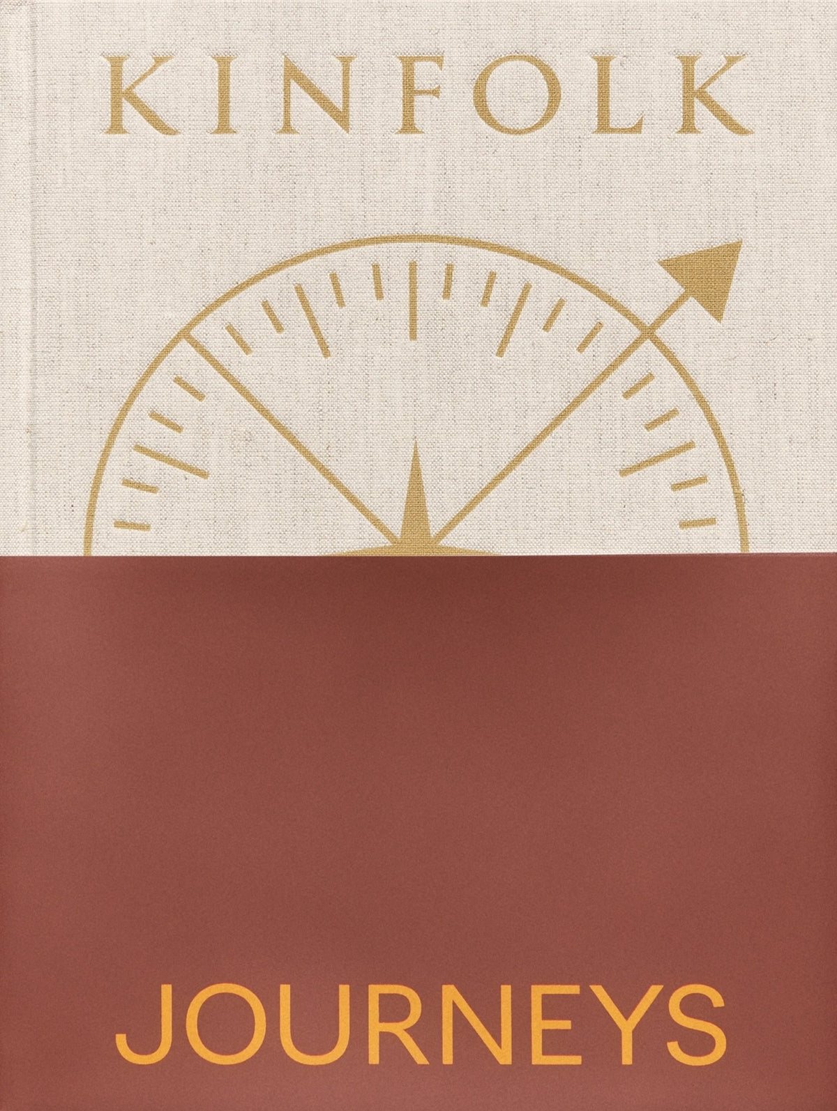 New-Mags koffietafelboek Kinfolk Journeys - beige - 21 x 2.9 x 28