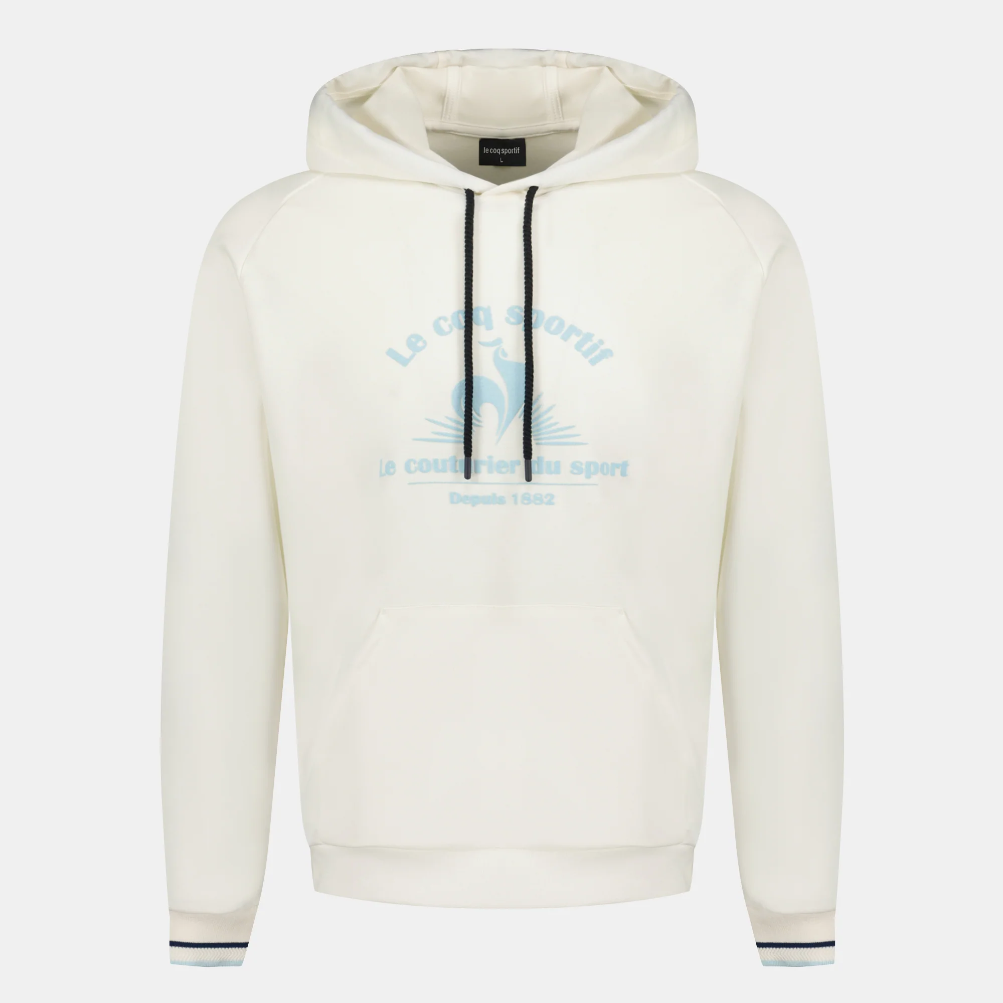 2510916-HERITAGE LF Hoody N°1 M marshmallow | Sweat à capuche Homme