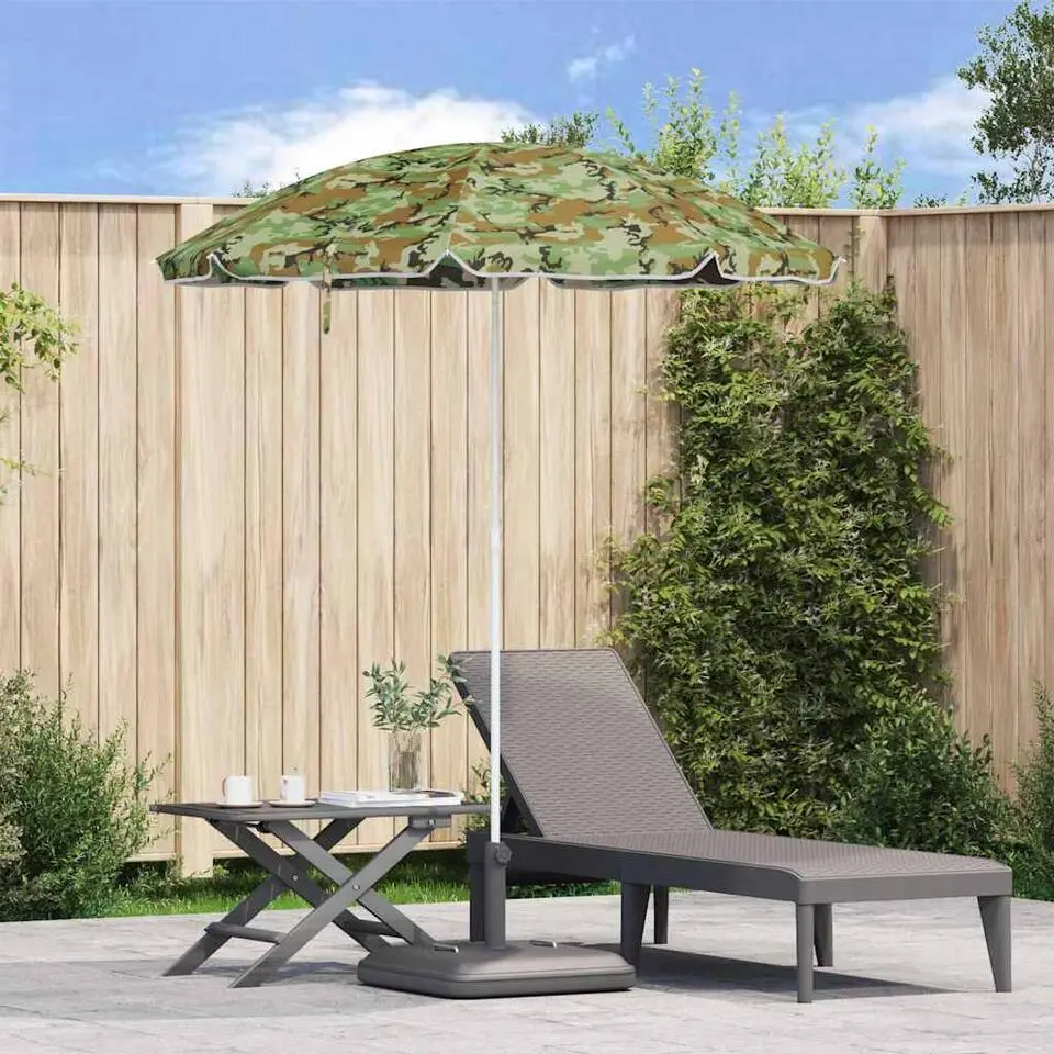 vidaXL - Strandparasol - Meerkleurig - Polyester