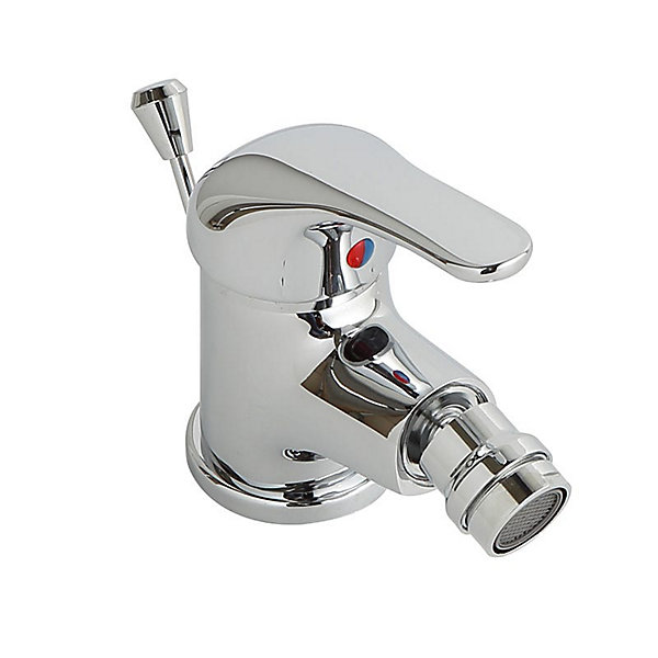 Mitigeur De Bidet Monocommande Avec Bonde Et Mousseur Chromé - Enter