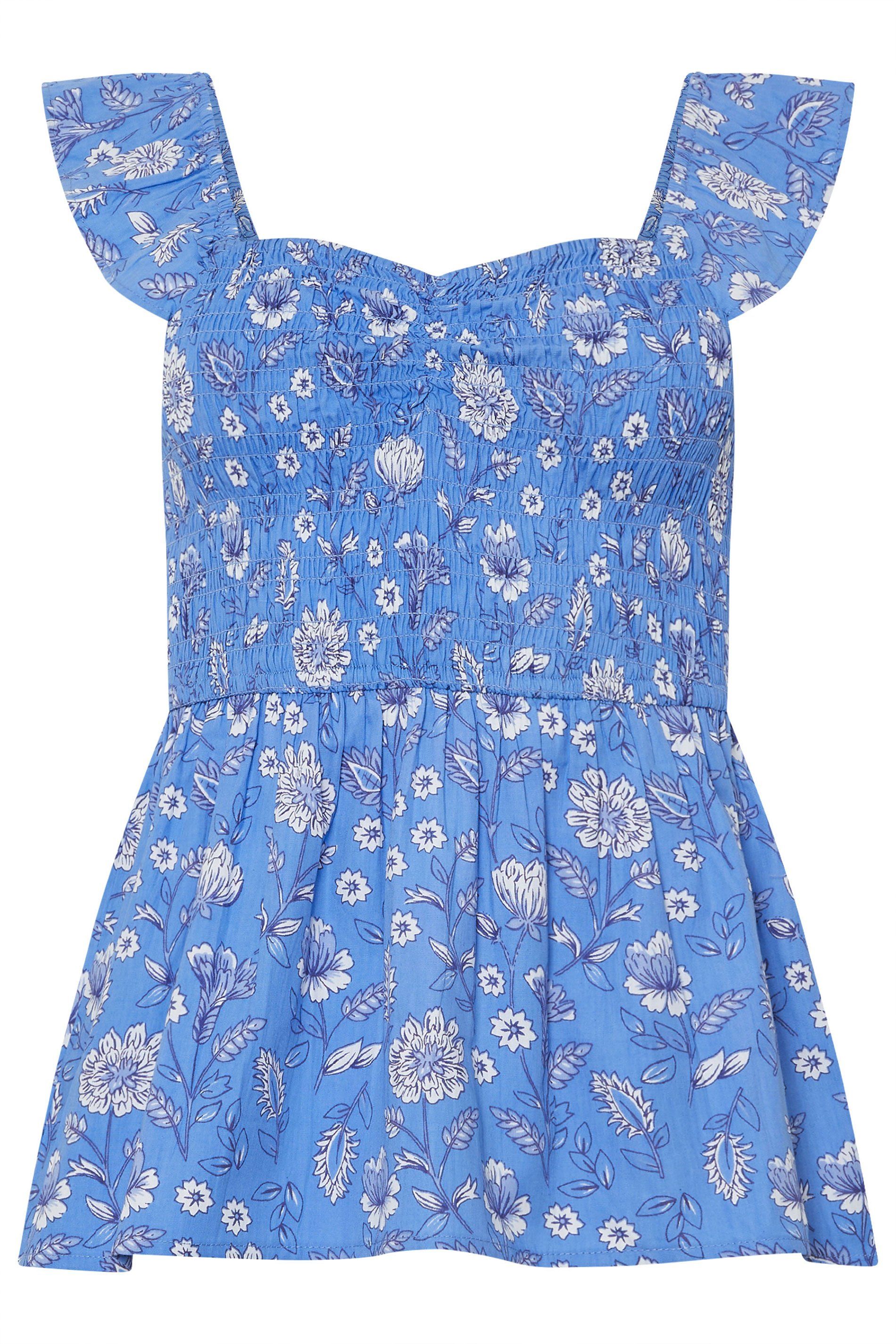 PixieGirl Petite Floral Smock Top