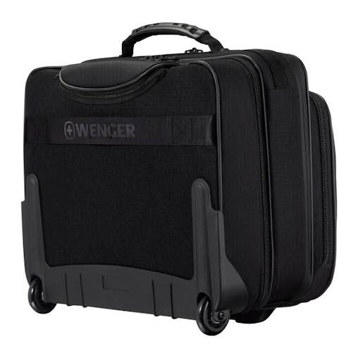 Wenger Legacy Black Series 15.6" Laptop Wheeled Case - Black