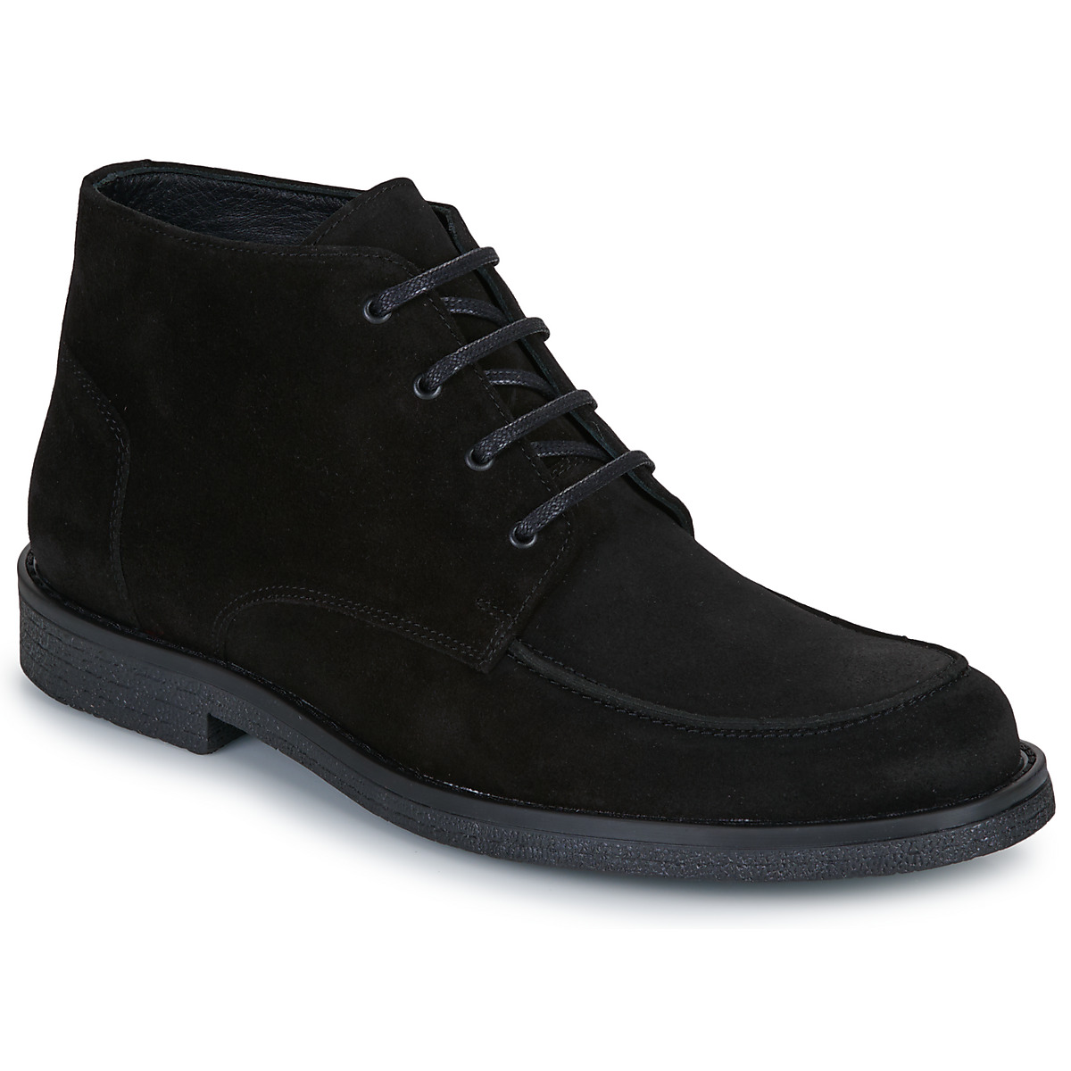 So Size - JOHN - Black / Suede