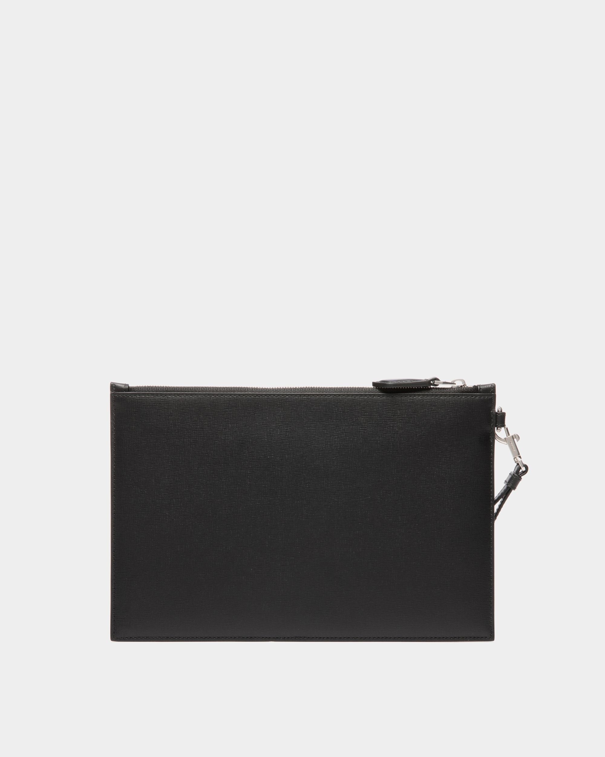 Mythos Pochette Aus Recyceltem Leder In Schwarz